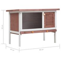 triusiu narvai - Narvas graužikams VLX, 900 mm x 450 mm x 650 mm - 7 nuotrauka