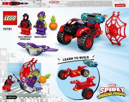 lego marvel - LEGO Marvel Miles Morales: Žmogaus voro techno triratis 10781 - 3 nuotrauka