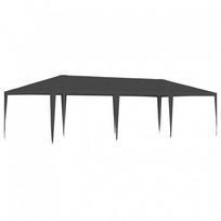 progines pavesines - Profesionali proginė palapinė, antracito spalvos, 4x9m, 90g/m² - 2 nuotrauka