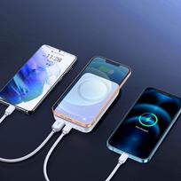joyroom usb c - Joyroom JR-W020, 10000 mAh (Baltas) - 6 nuotrauka