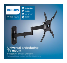 televizoriaus universalus laikiklis - Philips SQM9222/00 TV Wall Mount 17-42, 25kg, VESA, max 200x200mm - 3 nuotrauka