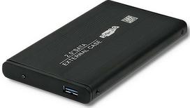 QOLTEC External Hard Drive Case HDD/SSD 2.5inch SATA3 USB, HSMQOL51862