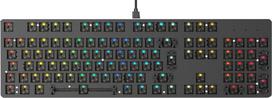 rgb keyboard - Glorious PC Gaming Race GMMK Full-Size Mechanical Keyboard ISO Black - 2 nuotrauka