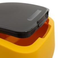 siuksliadeze curver deco bin - Curver Deco Flip Bin 25l New York - 7 nuotrauka