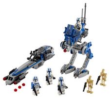 lego kariai - LEGO Star Wars 501-ojo legiono klonų kariai 75280  - 3 nuotrauka
