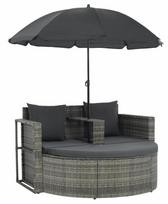 Lauko sofa VLX 44478, pilka