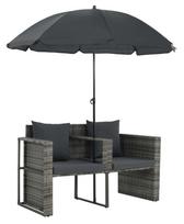 lauko kedes ruda - Lauko sofa VLX 44478, pilka - 2 nuotrauka