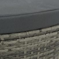 lauko kedes ruda - Lauko sofa VLX 44478, pilka - 6 nuotrauka