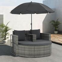 lauko kedes ruda - Lauko sofa VLX 44478, pilka - 8 nuotrauka