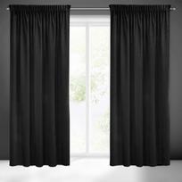 Eurofirany PIER / ZAS / SIBEL 140X270 T Juodas Naktinės užuolaidos