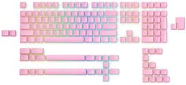 Glorious PC Gaming Race Aura Keycaps V2 - 145 keycaps US, rožinė