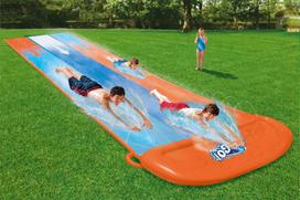 bestway h2ogo - Čiuožykla Bestway Triple Water Slip 'N' Slide 52329 - 3 nuotrauka