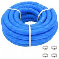 zarna 38 mm - Baseino žarna su spaustuvais, mėlyna, 38 mm, 12 m - 2 nuotrauka