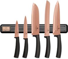 BerlingerHaus Metalic Line peilių rinkinys Rose Gold Edition, 6 dalių