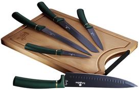 PEILIŲ RINKINYS 5VNT SU LENTELE BERLINGER HAUS BH-2551 EMERALD