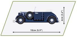 konstruktorius cobi - obi Historical Collection Horch830BK Cabriolet, 243 vnt. - 3 nuotrauka