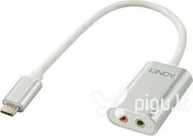 usb audio adapter - I/O CONVERTER USB-C TO AUDIO/42711 LINDY - 2 nuotrauka