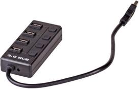 ilgintuvas 30 - Akyga 4-port USB 3.0 HUB AK-AD-33 - 2 nuotrauka