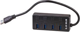 ilgintuvas 30 - Akyga 4-port USB 3.0 HUB AK-AD-33 - 3 nuotrauka