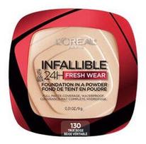 infallible 24h fresh wear - Pudra L´Oréal Paris Infallible 130 True Beige P, 9 g - 1 nuotrauka