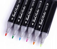 dvipusiai flomasteriai - Flomasteriai Double Sided Markers, dvipusiai, 80 vnt. - 5 nuotrauka