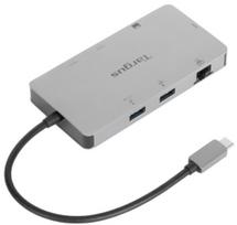 usb c dual hdmi - Targus DOCK423EU, Wired, USB 3.2 Gen 1 (3.1 Gen 1) Type-C, 100 W, Silver, MicroSD (TransFlash), SD, China - 4 nuotrauka