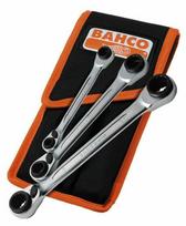 terkslinis raktas rinkinys - Reketinių raktų rinkinys Bahco (S4RM/3T), 3 vnt - 4 nuotrauka