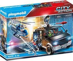 playmobil policija - PLAYMOBIL City Action Policijos misija su sraigtasparniu 70575  - 1 nuotrauka