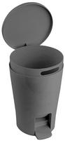 diabolas - Tatay Bathroom Pedal Bin 5l Diabolo Grey - 2 nuotrauka