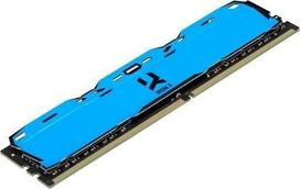 3200 ddr4 - Nešiojamo kompiuterio atmintis GoodRam Atmintis DDR4 IRDM X 8GB/3200 16-20-20 Žydra - 2 nuotrauka