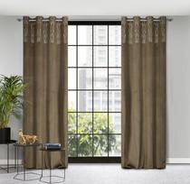 Eurofirany ZAS / LIZA / BEIGE + ZŁ 140X250 TRANS Naktinės užuolaidos