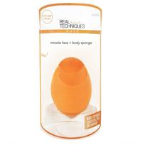 makiazo kempinele - Real Techniques Miracle Face & Body Sponge - 3 nuotrauka