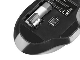 silent mouse - Natec BlackBird 2 Black (Juoda) - 6 nuotrauka