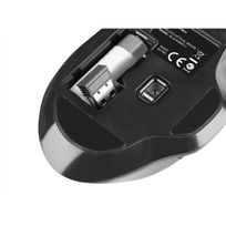 silent mouse - Natec BlackBird 2 Black (Juoda) - 11 nuotrauka