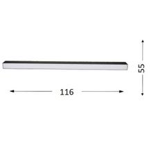 led sviestuvai 120cm -  Tope Liman, kabinamas, 40 W, LED - 2 nuotrauka
