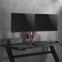 televizoriaus universalus laikiklis - Omega monitorikinnitus Varr Dual VDSGM - 3 nuotrauka