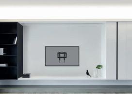 tv 24 - NEOMOUNTS BY NEWSTAR SCREEN WALL MOUNT (FIXED, ULTRA THIN, VESA 200X200) - 8 nuotrauka