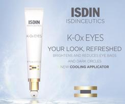 oksiduojantis -  ISDIN paburkimus ir patamsėjimus apie akis mažinantis kremas su vitamino K oksidu K-OX, 15 ml - 4 nuotrauka