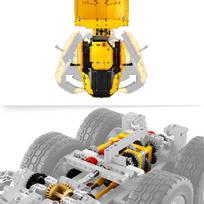 lego automobilis - LEGO Technic 6x6 Volvo Articulated Hauler 42114  - 7 nuotrauka