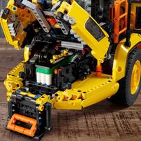 lego automobilis - LEGO Technic 6x6 Volvo Articulated Hauler 42114  - 14 nuotrauka