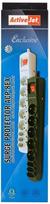 surge protector - ActiveJet Surge Protector 8 Outlet Grey 1.5m - 2 nuotrauka