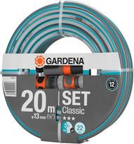 laistymo zarna 20m - Gardena Classic Hose 20m 13mm Blue/Grey - 2 nuotrauka