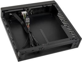 mini itx korpusas - Akasa Cypher SPX Ultra Compact Thin Mini-ITX OEM Black - 5 nuotrauka