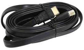 hdmi kabelis 5m - Omega Cable HDMI / HDMI Black 5m - 2 nuotrauka