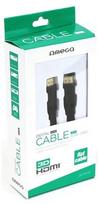 hdmi kabelis 5m - Omega Cable HDMI / HDMI Black 5m - 3 nuotrauka