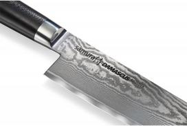 virtuviniaj peilei - Samura DAMASCUS Universal Kitchen knife Nakiri 167mm - 3 nuotrauka