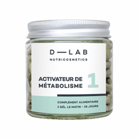  D-LAB metabolizmą skatinantis kompleksas ACTIVATEUR DE MÉTABOLISME, 56 Kapsulės