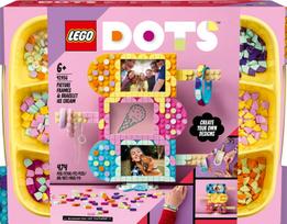 led remeliai - LEGO Polska DOTS Ice cream shaped photo frames and bracelet 41956  - 1 nuotrauka