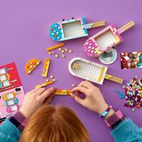 led remeliai - LEGO Polska DOTS Ice cream shaped photo frames and bracelet 41956  - 4 nuotrauka