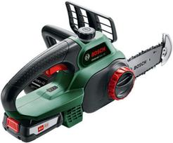 18v akumuliatorius 2 ah - Grandininis pjūklas Bosch Universal Chain; 18 V; 1x2,5 Ah akum.; 20 cm juosta - 1 nuotrauka